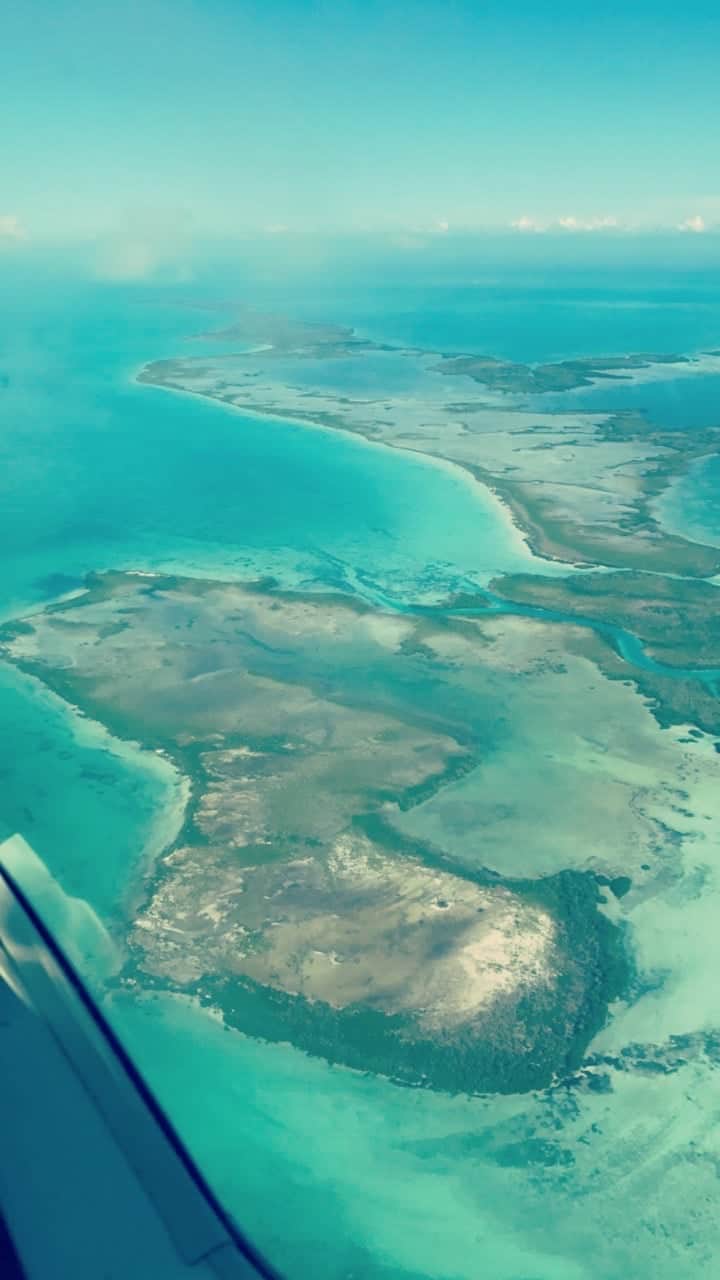 View of Belize from above